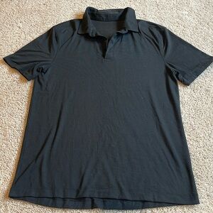 Lululemon Black Polo
